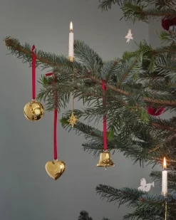 2024 Julehjerte, palladiumbelagt messing fra Georg Jensen