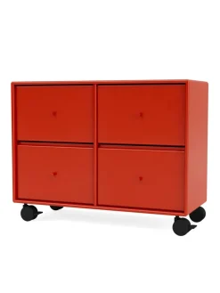 4124 kommode inkl. ben fra Montana