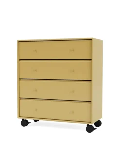 1125 kommode inkl. hjul fra Montana