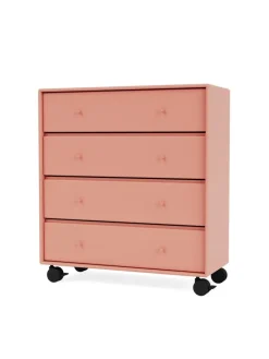 1125 kommode inkl. hjul fra Montana