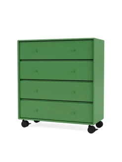 1125 kommode inkl. hjul fra Montana