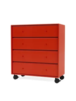 1125 kommode inkl. hjul fra Montana