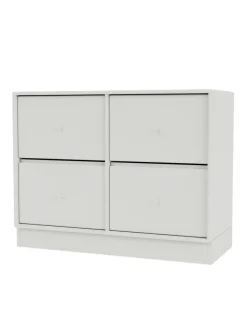 4124 kommode inkl. hjul fra Montana