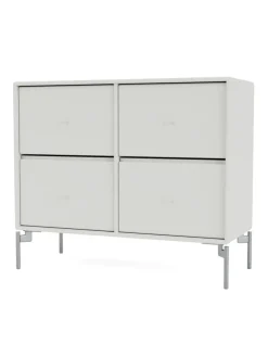 4124 kommode inkl. hjul fra Montana