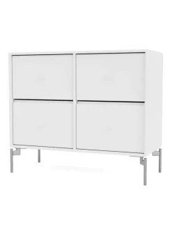 4124 kommode inkl. hjul fra Montana