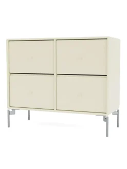 4124 kommode inkl. hjul fra Montana