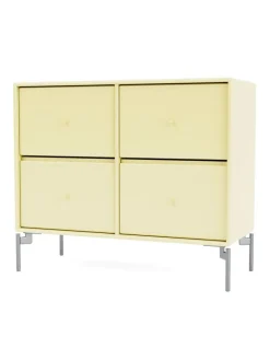 4124 kommode inkl. hjul fra Montana