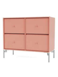 4124 kommode inkl. hjul fra Montana