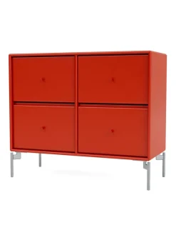 4124 kommode inkl. hjul fra Montana