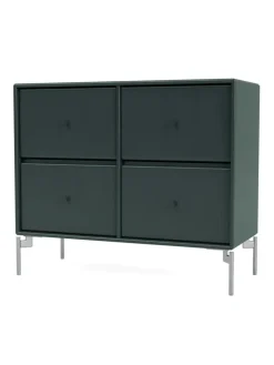 4124 kommode inkl. hjul fra Montana