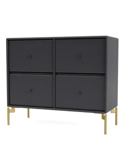 4124 kommode inkl. hjul fra Montana