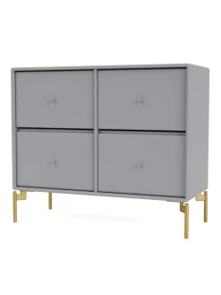 4124 kommode inkl. hjul fra Montana