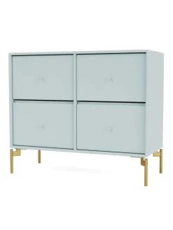 4124 kommode inkl. hjul fra Montana