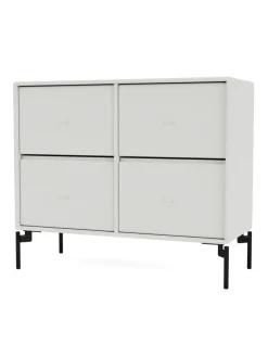 4124 kommode inkl. hjul fra Montana