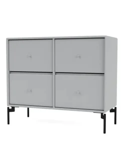 4124 kommode inkl. hjul fra Montana