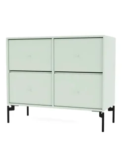 4124 kommode inkl. hjul fra Montana