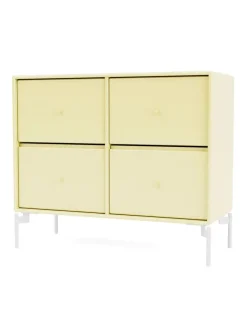 4124 kommode inkl. hjul fra Montana