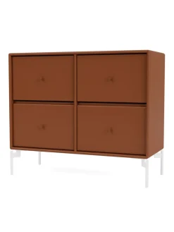 4124 kommode inkl. hjul fra Montana