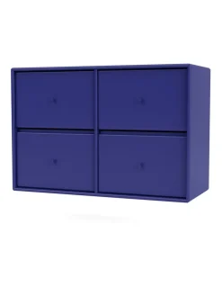 4124 kommode inkl. hjul fra Montana