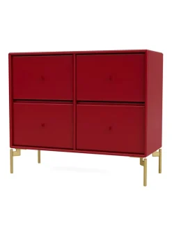 4124 kommode inkl. sokkel fra Montana