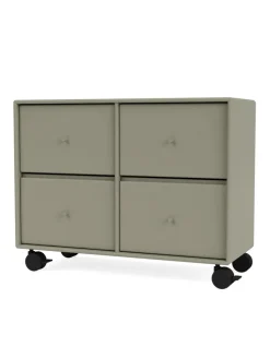 4124 kommode inkl. sokkel fra Montana