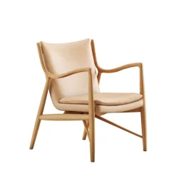 45 Lænestol, eg olie af Finn Juhl