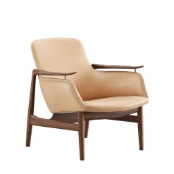 53 Lænestol, eg olie af Finn Juhl