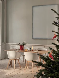 About a Chair AAC22 forsidepolstret, hvid skal fra Hay