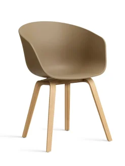 About a Chair AAC22 forsidepolstret, hvid skal fra Hay