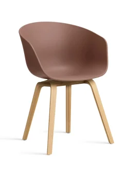 About a Chair AAC22 forsidepolstret, hvid skal fra Hay