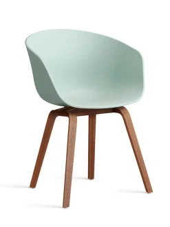 About a Chair AAC22 forsidepolstret, hvid skal fra Hay