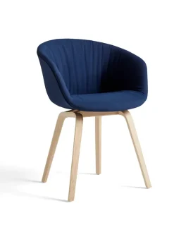 About a Chair AAC22 forsidepolstret, hvid skal fra Hay