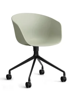 About a Chair AAC52 Forsidepolstret, sort skal fra Hay