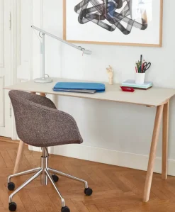 About a Chair AAC52 Forsidepolstret, sort skal fra Hay