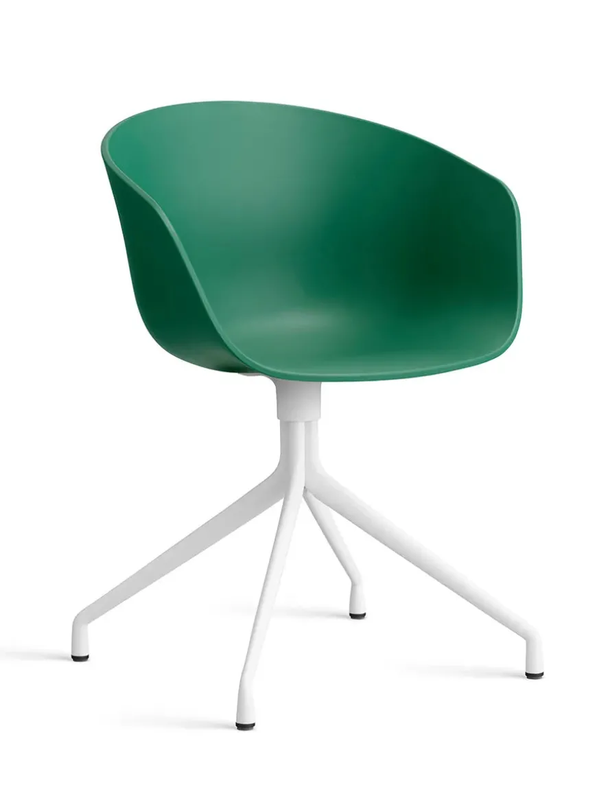 About a Chair AAC52 Forsidepolstret, sort skal fra Hay