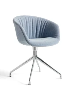 About a Chair AAC52 Forsidepolstret, sort skal fra Hay