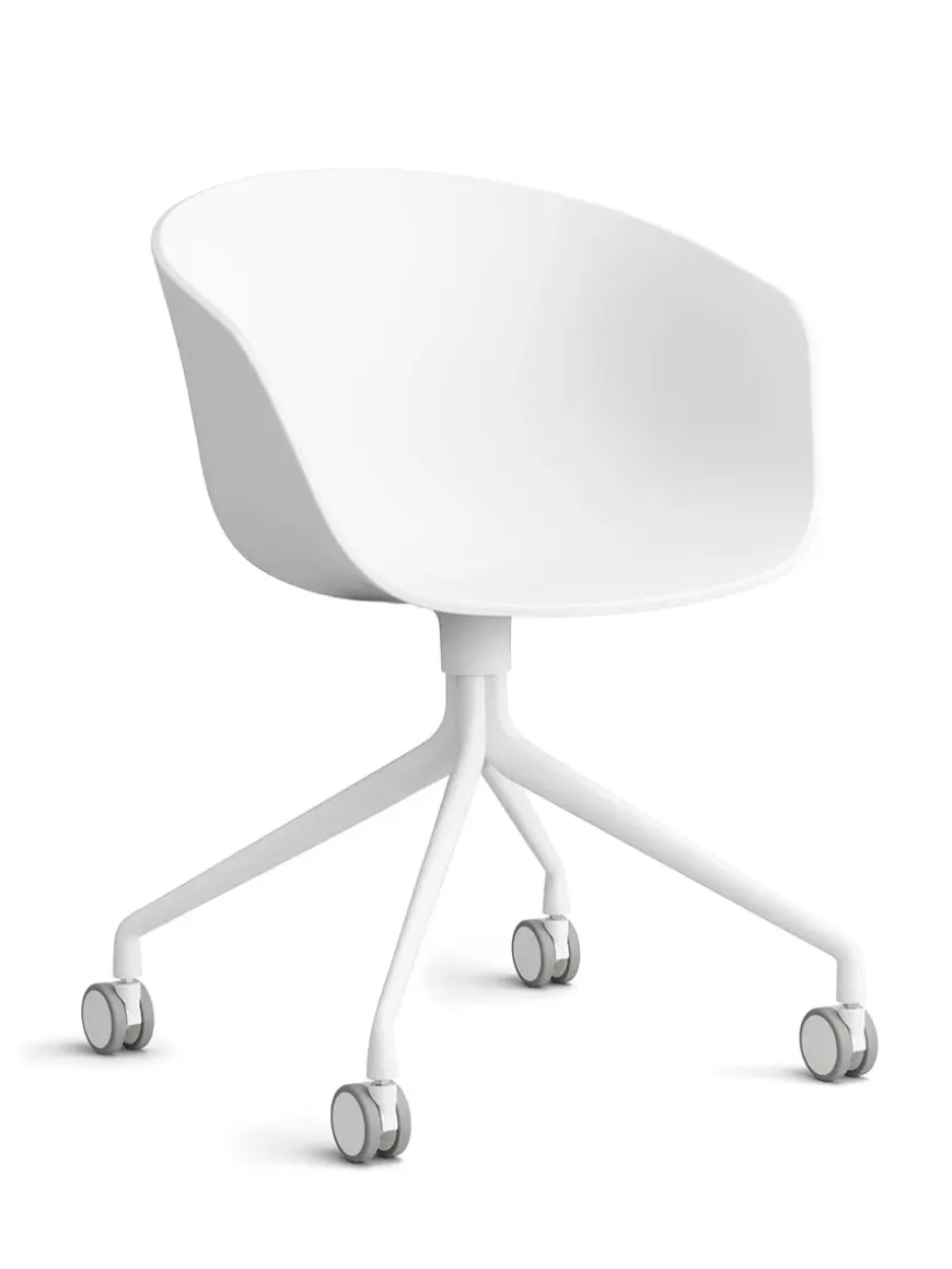 About a Chair AAC52 Forsidepolstret, sort skal fra Hay