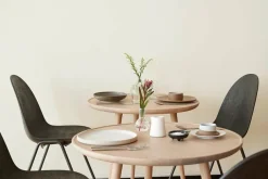 Accent cafébord, mat lakeret eg fra Mater