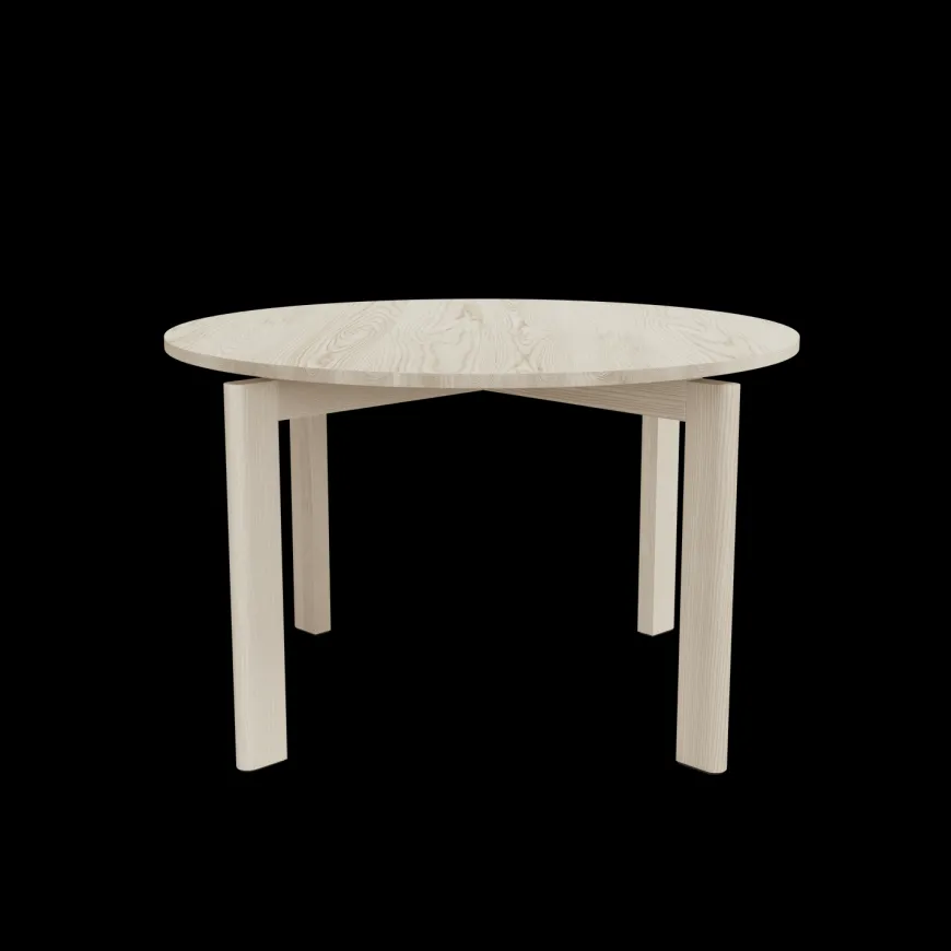 After Dining Table Ø120, Marble Burgundy fra Fritz Hansen