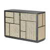 Air Sideboard, black/cane fra Design House Stockholm