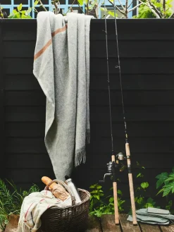 Alrø Plaid, pine forrest fra Silkeborg Uldspinderi