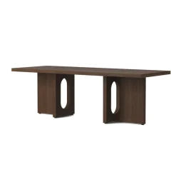 Androgyne Lounge Table, Kunis Breccia / Wood fra Audo Copenhagen
