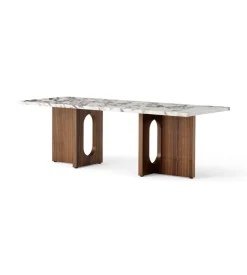 Androgyne Lounge Table, stone/marble fra Audo Copenhagen