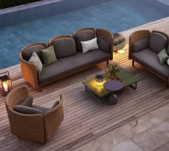 Arch Loungestol, lav arm/ryg fra Cane-line