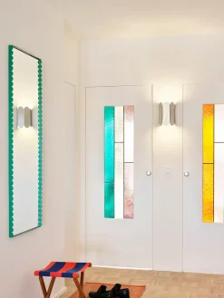 Arcs Mirror Rectangle M, green fra Hay