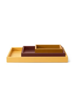 Arrange Trays TRSET2, amber/masala/ruby fra Montana