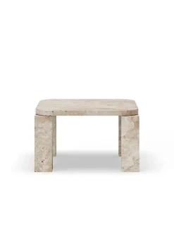 Atlas Sofabord 600x600, Natural Oak fra New Works