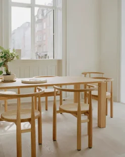 Atlas Spisebord 2500x950, Natural Oak fra New Works