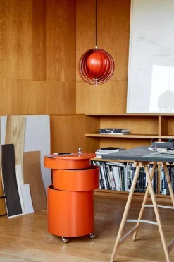 Barboy Sidebord, blå af Verner Panton