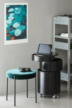 Barboy Sidebord, hvid af Verner Panton